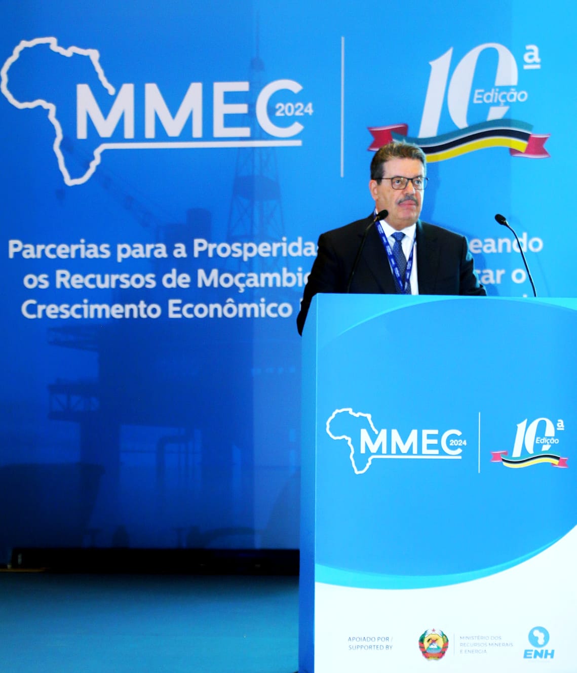 HE Eng. Mohamed Hamel, Secretary General, keynote speech at 10th Mining and Energy Conference